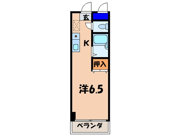 ビラ鈴木の物件間取画像